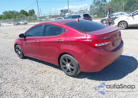 2013 Hyundai Elantra Gls из США, поврежденный, VIN 5NPDH4AE3DH355846